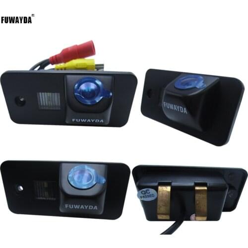 FUWAYDA CCD CAR REAR VIEW REVERSE With PARKING LENS BACKUP CAMERA 170 DEGREE for AUDI A3 A4 A5 A6 A6L A8 Q7 S4 RS4 S5 Q5