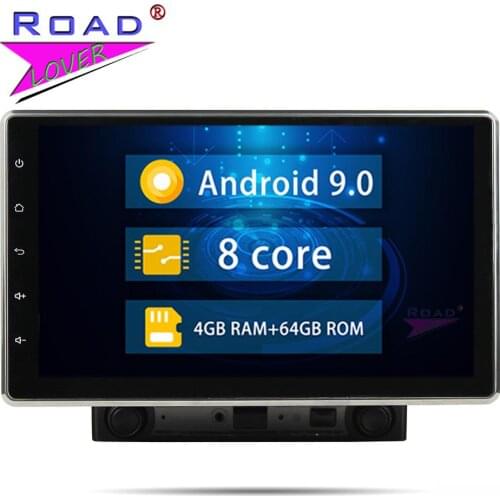 Movable Android 9.0 Car Radio For Skoda Octavia Rapid Opel Vectra Peugeot 308 407 Fiat Punto Stereo 2 Din GPS Navigation Auto