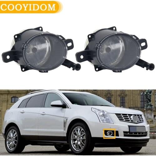 Car Front Bumper Fog Light Driving Lamp With Bulb foglights headlights For Cadillac SRX 2010 2011 2012 2013 2014 2015 2016