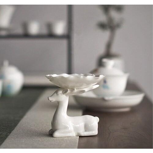 Veins Porcelain Tea Creative Filter Leaking Of Tea Accessories In Porcelain Ceramics White Tea Filters Christmas Day Present