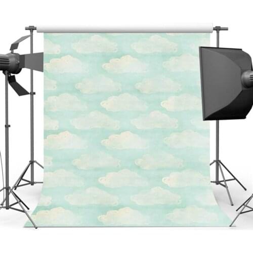 Mehofoto Newborn Photo Backdrop Booth Studio White Cloud Background for Warm Color Photography Photocall Custom 783
