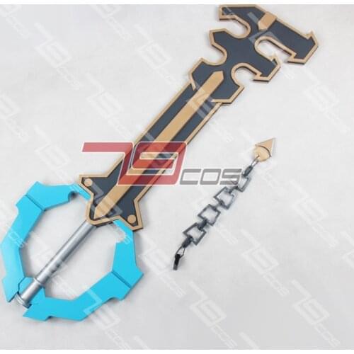 Game Kingdom Hearts: Birth By Sleep Terra Key Cosplay Prop PVC Sword Halloween Christmas Fancy Party Props Weapons for Carnival
