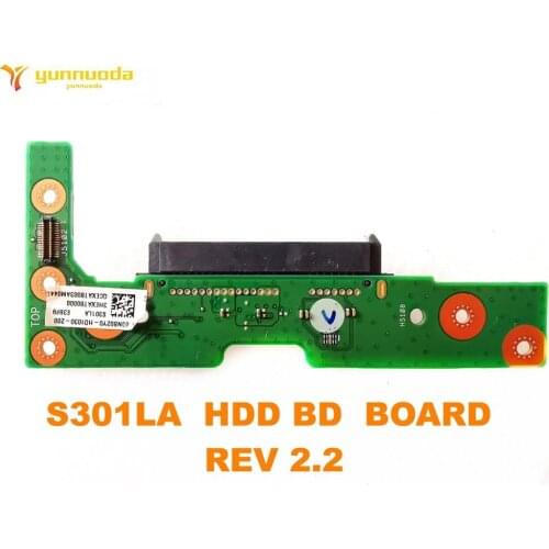 Original For ASUS VivoBook S301LA Laptop Notebook motherboard Mainboard HDD BOARD IO BOARD S301LA HDD BD BOARD REV 2.2 tes