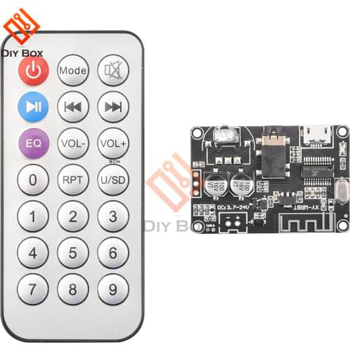 Bluetooth Audio Receiver board Bluetooth 5.0 mp3 lossless audio decoder board Wireless Stereo Music Module With Remote Control