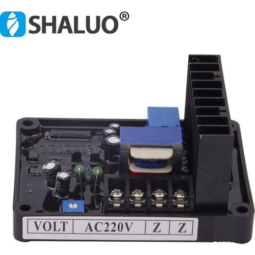 ST 220v Single Phase AVR Generator Automatic voltage regulator AVR Diesel brush alternator ac Power stable system GB160