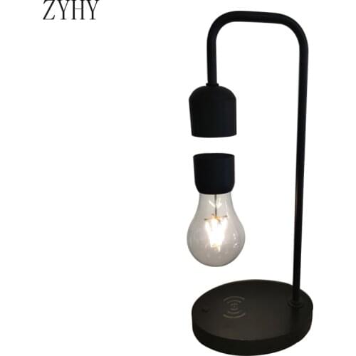 LED Light Night Magnetic Levitation Bulb Light Wireless Charging Balance Light Induction Bulb Magnetic Levitation Accessories