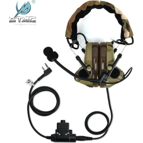 Z TAC Airsoft Electronic Shooting Noise Canceling Headset, Noise Reduction Headset, Hunting Mic, Shooting and Airsoft Z041