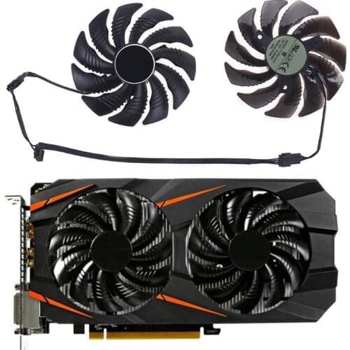 1/2pcs 88mm T129215SU 4Pin Cooler Fan for Gigabyte GeForce GTX1060 1650 1070 GTX 1050ti Graphics Card
