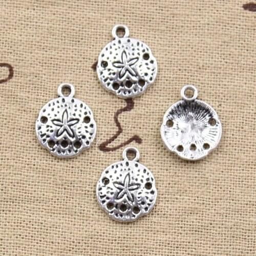 20pcs Charms Starfish 15x12mm Antique Pendant fit,Vintage Tibetan Silver color,DIY Handmade Jewelry