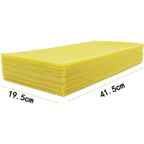 30pcs Honeycomb Wax Frames Beehive Base Sheets Beekeeping Foundation Honey Hive Equipment Bee Supplies
