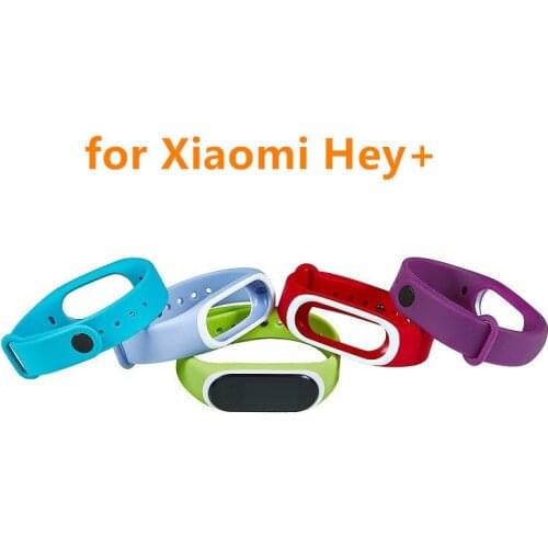 300pcs Replaceable Silicone Colorful Wristband Bracelet Band Sport Watch Strap For Xiaomi Hey Plus Smartband High Quality DHL