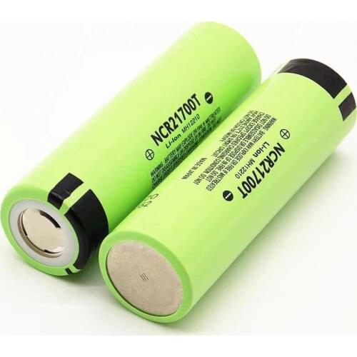 6 PCS NCR21700T Battery 4800mAh 3.6V Rechargeable Lithium Batteries High Discharge Battery For Flashlight Toy Model Camp Power
