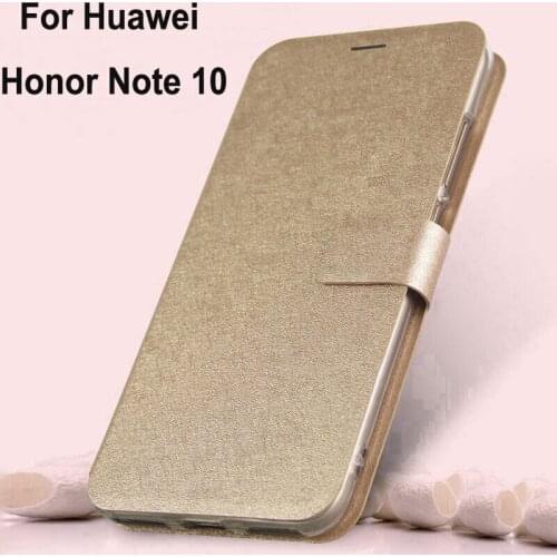 Cases For Huawei Honor Note 10 case PU leather Sillcon case coque flip Magnetic Closure back Cover For Honor Note10 case shell
