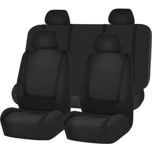 Auto Seat Covers for Car Sedan Truck Van Universal Seat Covers, black