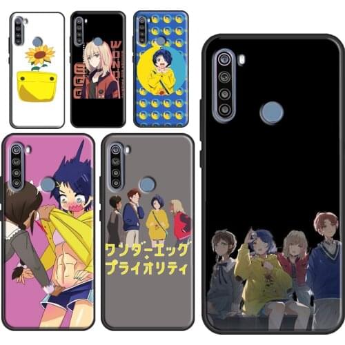 Wonder Egg Priority Phone Case for Xiaomi Redmi Note 10 Pro 9 8 Redmi 9 9T 9C 9A 8A 7A K40 Note 9S 8T Cover