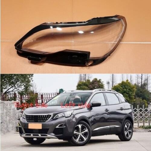For Peugeot 4008 2016 2017 2018 2019 Car Headlight cover Headlamp Lens Auto Shell Cover