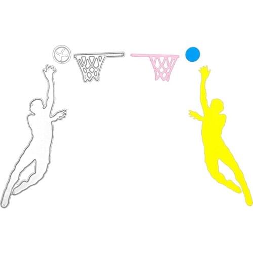 Julyarts Play Basketball Metal Cutting Dies for Scrapbooking New 2021 for Blade Punch Stencils Dies Stencils DIY Embossing