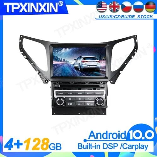 Android 10.0 For Hyundai AZERA Grandeur i55 2015-2019 DVD Player GPS Map Navigation Player Tape Recorder Headunit Auto Radio