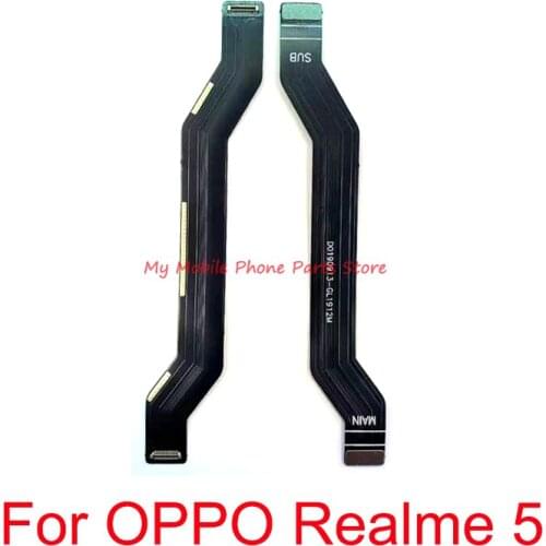 Main Motherboard Flex Cable For OPPO Realme 5 Realme5 Mainboard Connector Board Flex Cable Ribbon Replacement Parts