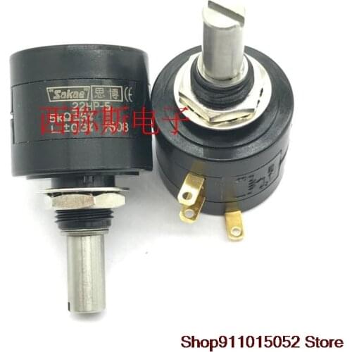 The original imported from Japan sakae 22 HP - 5 1 k, 2 k 5 k, 10 k coil wire wound potentiometer