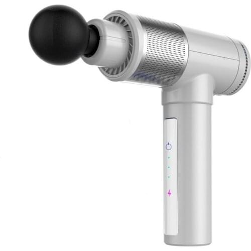 Muscle Massage Gun Sport Therapy Massager Body Charging Deep Dynamic Therapy Relief Slimming Shaping Massager 4 Heads With Bag 5