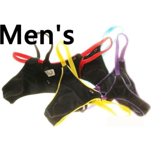 PYONGRAINS Men Thongs And G Strings Bikini Male Mens Low Waist Briefs Panties Penis Pouch Sexy Cueca Gay Underwear Jockstrap