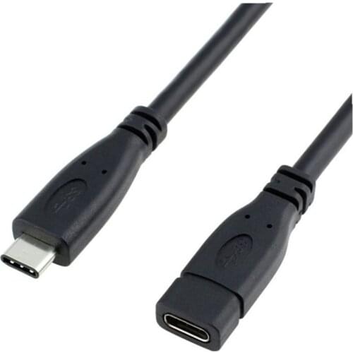 USB C extension cable USB 3,1 data video cable usb-c male / female extension cable extension cable connector 0,2,5 M / 1m