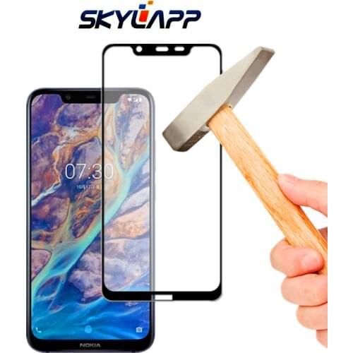 Cell Phone Tempered Screen protector Guard Film for NOKIA 7.1 plus X7 Mobile phone HD anti-scratch electrostatic PET film