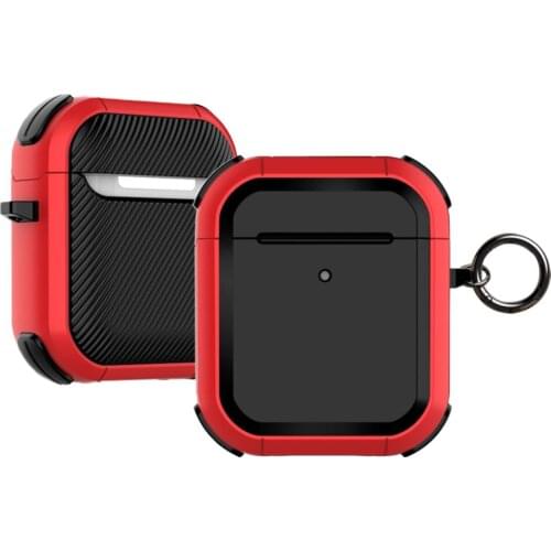 1pc Protect Case cover for Airpods 2 Protective Earphone Cover Cases for Airpods2 1 AirPods 2 1 Shockproof Sleeve with Hook