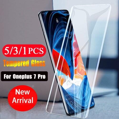5/3/1Pcs 9H for oneplus Z Nord 8 8T 7 7T pro 6 6T phone screen protector tempered glass protective film smartphone on the glass