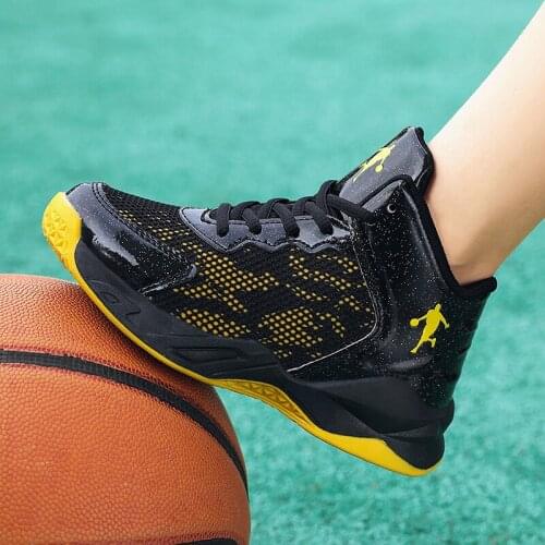 Girls Basketball Shoes Brand Boys Kids Sneakers Non-slip Soft Children Sports Shoes Top Boots Child Girl Boy Basket Trainer Shoe