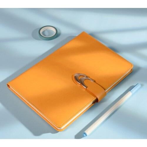 A6 Notebook Business Notepad PU Leather Office Daily Work Notebook Portable Agenda Organizer papeleria Gift Stationery