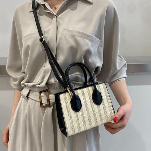 Summer Straw Bags For Women Shoulder Crossbody Bags Female Casual Handbags Ladies Fashion Brand Totes 2021