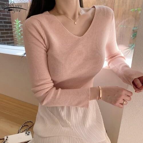 Spring New Long Sleeve Blouse Femme Slim Casaul White Shirt Blouses Office Lady Knitted Female Women Blouse Tops Blusas 12875