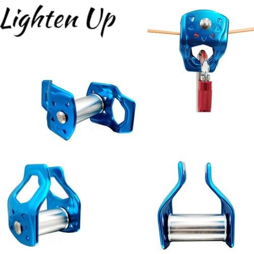 Ninja Warrior Obstacle Course For Kid Ninja Warrior Training, Hot Sale Blue, Light Blue Pulley Ninja Wheel, Balance Training