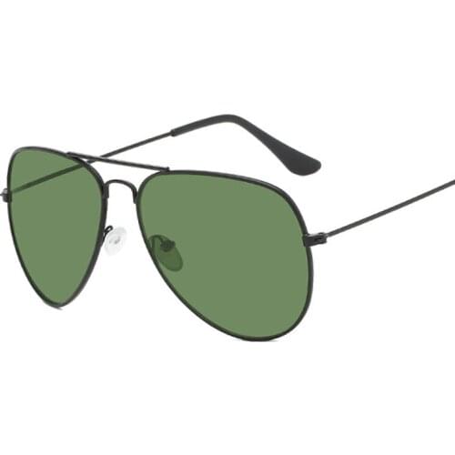 Classic Pilot Sunglasses Women Fashion Brand Designer Sun Glasses Male Mans Colorful Mirror Aviation Metal Frame Driving Oculos