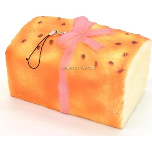 Super Jumbo Sesame Cake Squishy Kawaii Pink Girl Bow Toy Soft Bread Decorations Gift Collectibles
