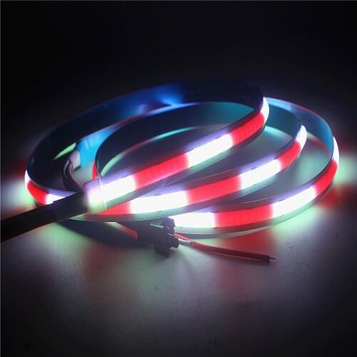 DC5V COB LED Fantasy Strip RGBW 332Chips/M SK6812 WS2812B Display Counter Bar Atmosphere Modeling Lamp