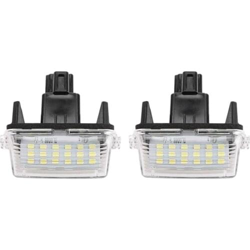 Car LED License Plate Light Number Plate Lamp for Toyota Camry/YARIS/ EZ/VIOS/ COROLLA/ LEVIN Car Accessories
