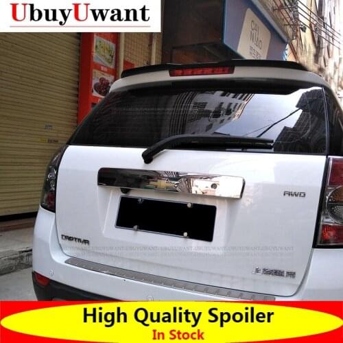 Rear Roof Lip Spoiler For Chevrolet Captiva 2013-2018 Hatchback Spoiler ABS Gloosy Black Car Tail Wing Decoration