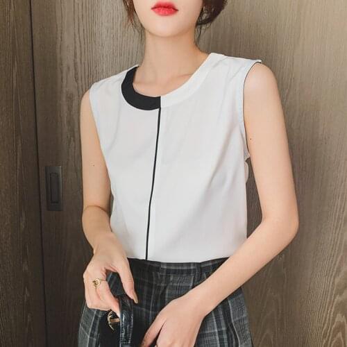 Womens Summer O collar Sexy Splicing Patchwork Casual Off Shoulder Short Tank Shirt Beach Vest Tank Camisole Tops 2021