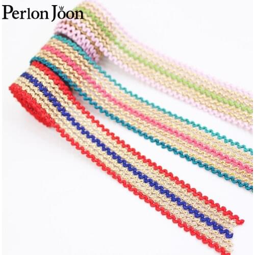 2 yard 23mm wave pattern woven lace garment shoe size home webbing decorative lace skirt robe sewing lace webbing ZD0341