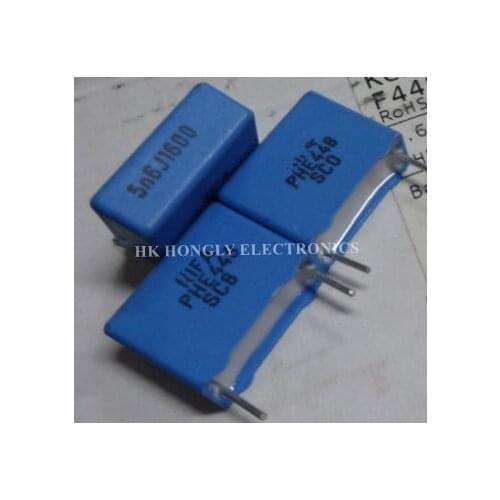 20PCS PHE448 5n6J1600 0.0056UF 5.6NF 5600pF 562 1600V 5% P=15MM FILM CAPACITOR