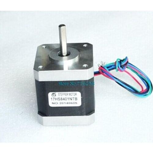 1 PCS / lot 4-lead Nema 17 Stepper-Motor 17HS8401 1.8A CE ROSH ISO CNC Laser Grind Foam Plasma Cut