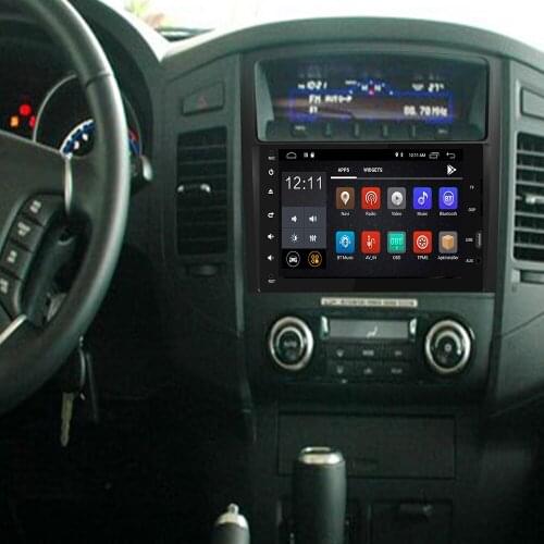 9"Android 10 4G+32G 8Core 2Din Steering-Wheel For MITSUBISHI PAJERO V97 Car Multimedia Player Fast Boot GPS+Glonass