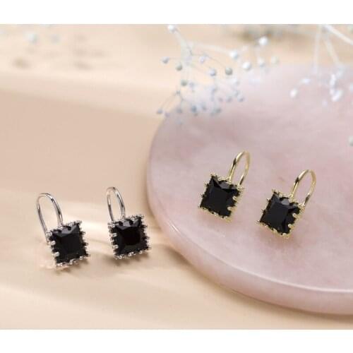 Black White Hoop Earrings,Thomas Style Fashion Autumn Jewerly For Women,2021Ts Gift In 925 Sterling Silver,Super Deals