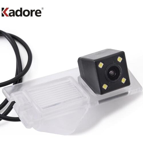 For Jeep Cherokee 2016 2017 CCD Car Rear View Camera Reversing Backup Rearview Parking Camera 4 LED Night Vision Waterproof