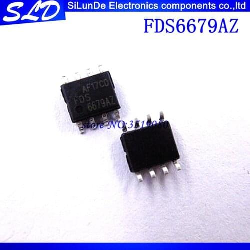 FDS6679AZ SOP8 FDS6679 6679AZ MOSFET -30V P-Channel PowerTrench MOSFET 50pcs/lot Free Shipping