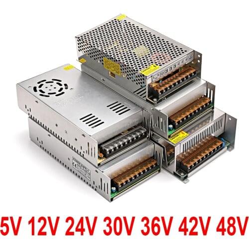 Lab power adapter transformer 5V 12V 24V 36V 30V 48V 1500W 1000W 720W 600W AC power adapter LED driver SUSWE
