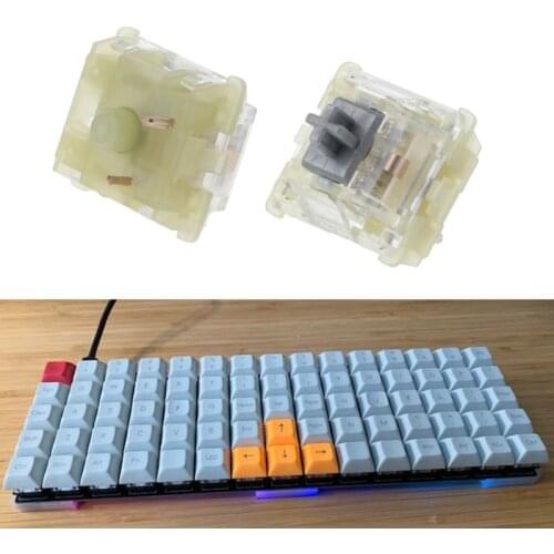 2Pcs Original Cherry MX RGB Silent Red Pink Switch 3Pin Speed Pink Silent Switch For Mechanical Keyboard Hot